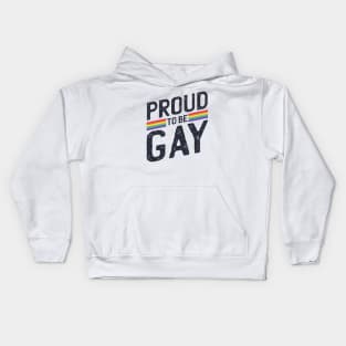 Proud to be Gay Kids Hoodie